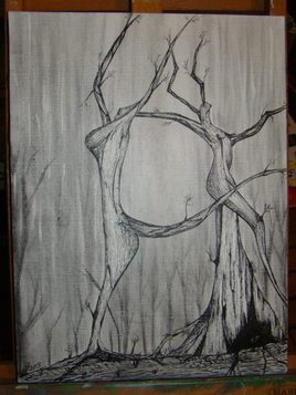 foret abstraction figurative