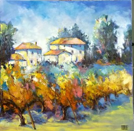 petit village en gironde