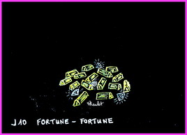 Inktober 2023 J10 Fortune - Fortune