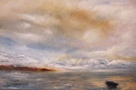 neige et nuages sur Lavaux