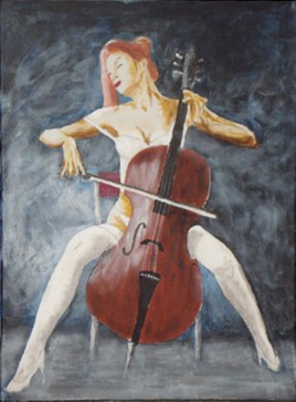 Série Orchestre de chambre - La violoncelliste -