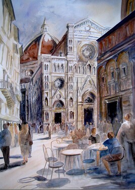 Florence , la cath&eacute;drale