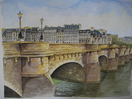 paris, le pont neuf