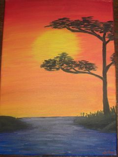 Couch&eacute; sur la Rive