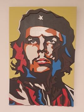 CHE GUEVARA -Tableau en relief