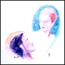 Conversation intime / Painting : an intimate conversation