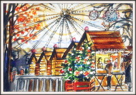 Le march&eacute; de No&euml;l