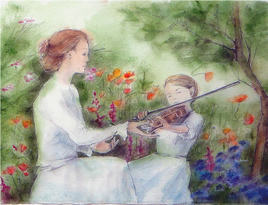 Leçon de violon