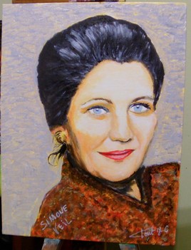 Portrait Simone VEIL