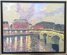 La seine, le pont neuf (collection particulière)