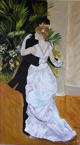 Les danseurs (copie de Renoir)