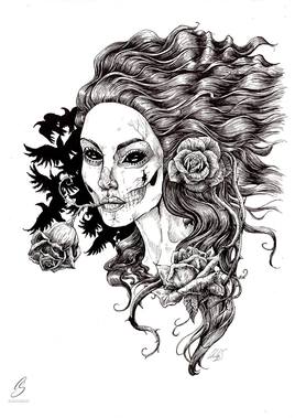 "La femme aux corbeaux"