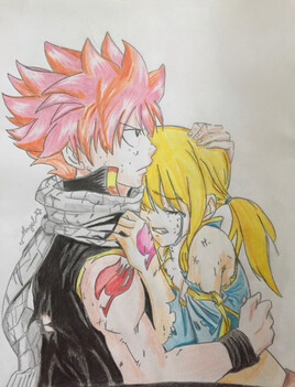 Natsu and Lucy from Fairy Tail