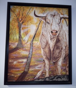 Adonis huile sur toile 80x100