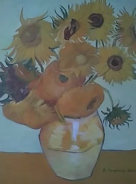 les tournesols de Van Gogh