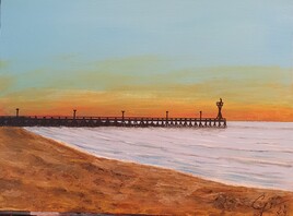 Jet&eacute;e de Courseulles-sur-Mer