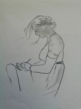 La lettre enflamm&eacute;e