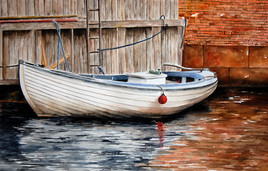 Barque blanche -Danemark