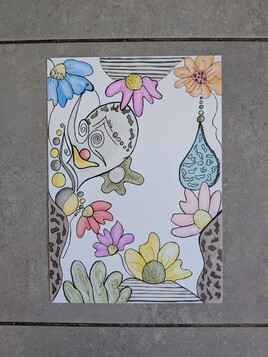 Fleurs enchant&eacute;es