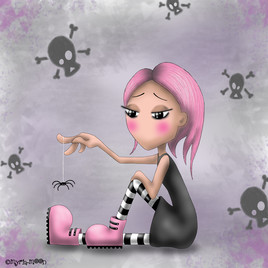 La tite araignée by Myria-Moon