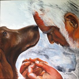 Maître et son chien