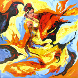Flamenco orange