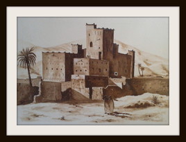 kasbah au sud du maroc