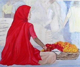 la marchande de fleurs