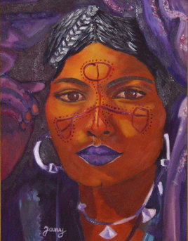 Visage touareg