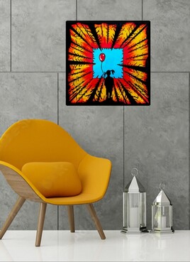 Mise en ambiance de l'élément "feu".