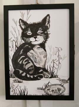 Le petit chat noir