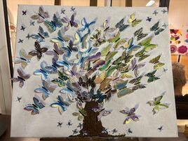 Arbre &agrave; papillons