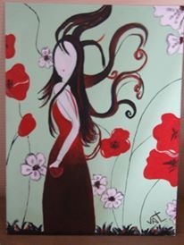 La Fille coquelicots