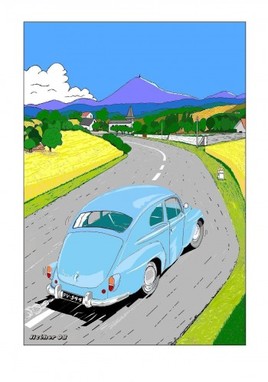 Sur les routes d'Auvergne