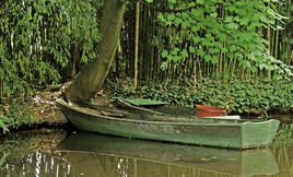 Barque à Giverny