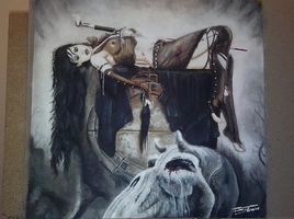 le repos d'une guerriere royo