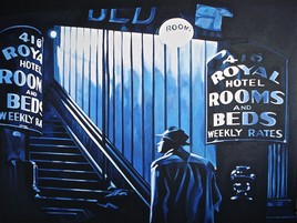 Il marchait seul la nuit