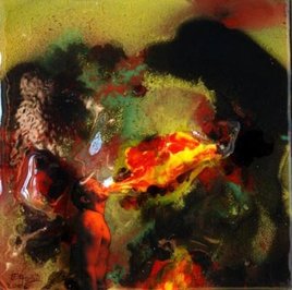 Cracheur de feu (15 x 1 x 15 cm)