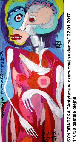 Antyteza w czerwonej sukience 22.01.2017