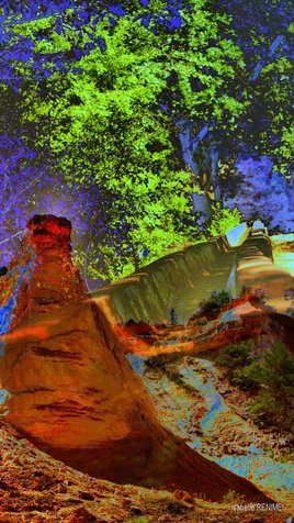 Chemin&eacute;e du Colorado Proven&ccedil;al