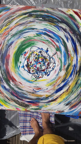 Spirale multicolor 2 100x100