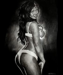 Etude de femme noir et blanc #1