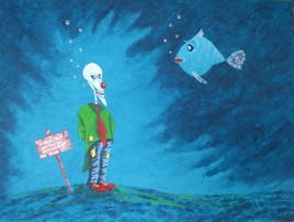 Le clown et le poisson (La folie)