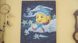 soleil jouant avec les &eacute;toiles