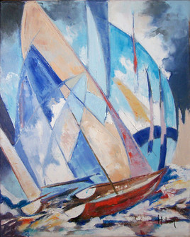 Les voiles bleues