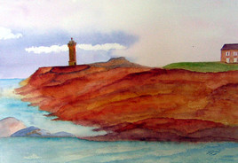 phare de Pors Kamor  en Bretagne