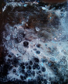 Acrylique fluide: tableau du 1402/2019