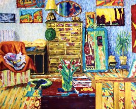 Intérieur du peintre