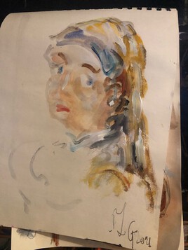 la demoiselle au turban