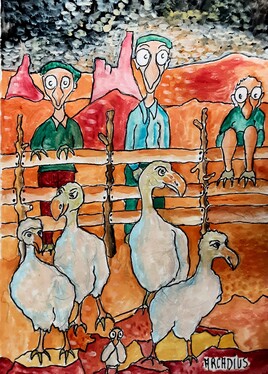 Dans les plaines du far west ....